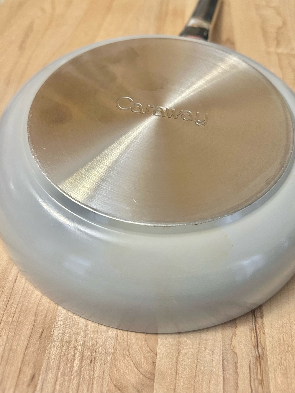 Caraway Mini Fry Pan Glossy Gray - Picture 5 of 9